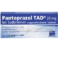 PANTOPRAZOL TAD 20 mg b.Sodbrenn. magensaftr.Tabl.