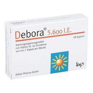 DEBORA 5.600 I.E. Kapseln